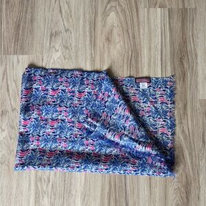 Vineyard Vines Palmetto Print Scarf merino wool